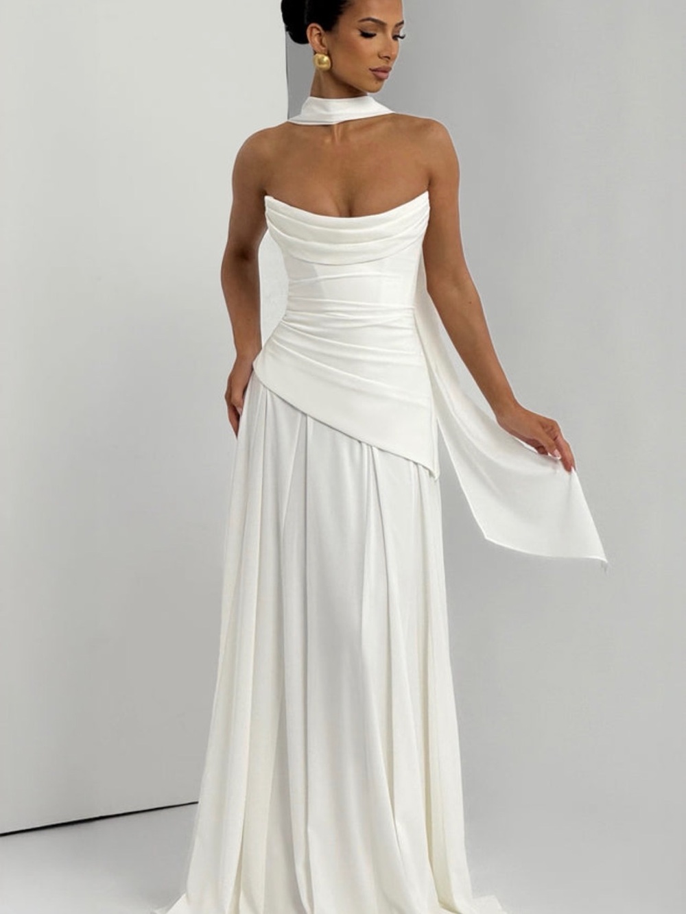Baby Boo Patricia Maxi Dress Ivory